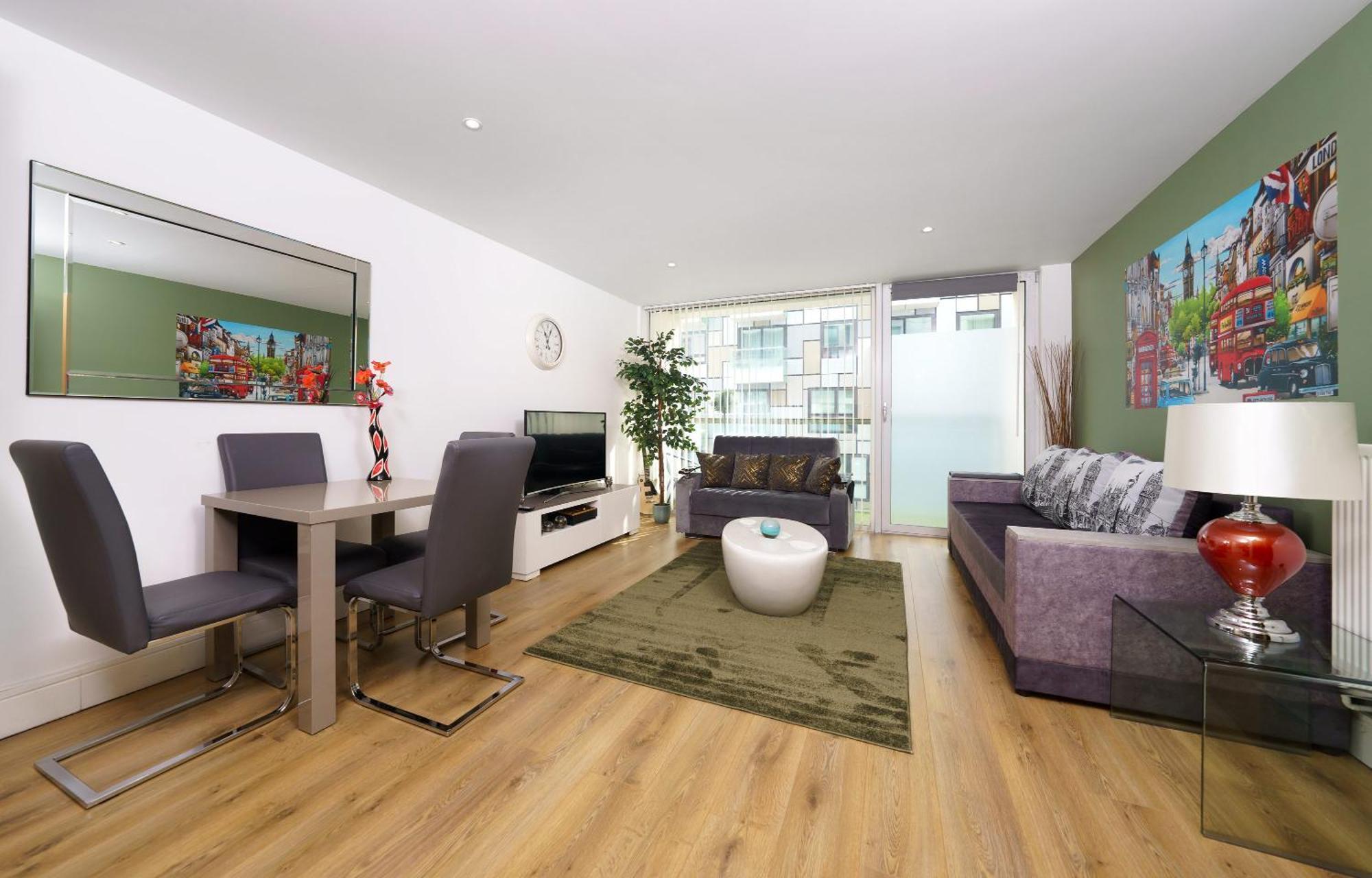 Apartament Cobalt Point, South Quay Londyn Zewnętrze zdjęcie