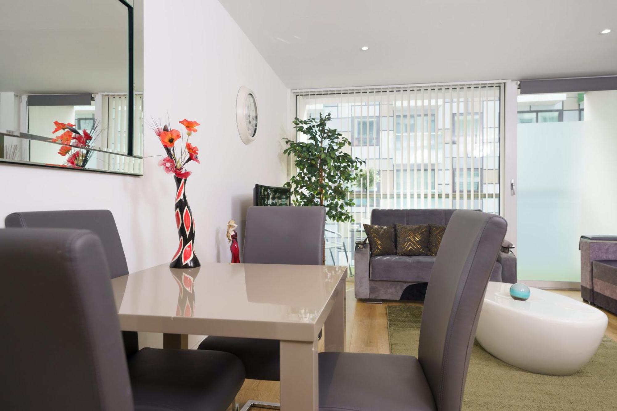Apartament Cobalt Point, South Quay Londyn Zewnętrze zdjęcie