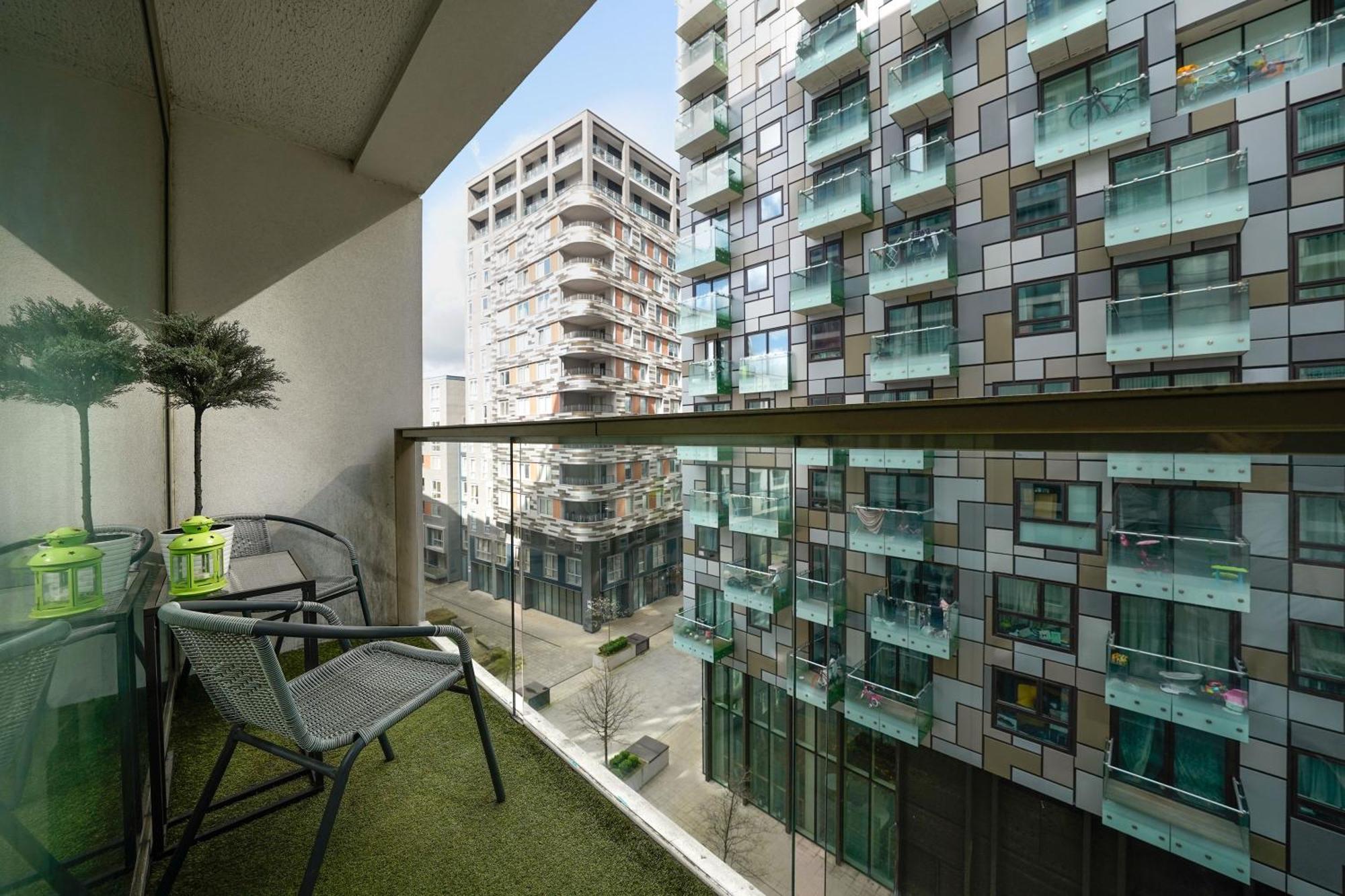 Apartament Cobalt Point, South Quay Londyn Zewnętrze zdjęcie